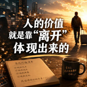 付费文章观点解析:为什么说人的价值靠“离开”来体现-雨叶虚拟资源网