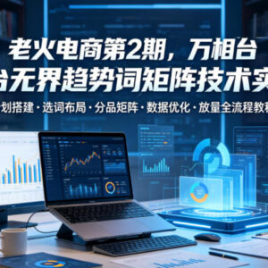 老火电商第2期 万相台无界趋势词矩阵投放全流程实战教程-雨叶虚拟资源网