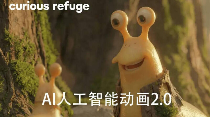 好奇避难所AI人工智能动画电影制作2.0 独家精翻中英字幕教程