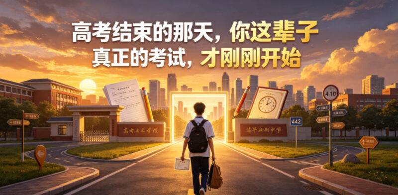 高考结束才是人生真正考试的开端 稀缺隐学干货内容分享