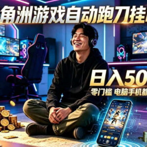 三角洲24小时自动挂机脚本教程 低门槛游戏副业增收方法-雨叶虚拟资源网