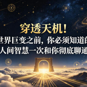 世界巨变前夕普通人应对策略 华夏儿女家国与个人布局指南-雨叶虚拟资源网