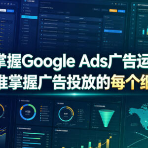 Google Ads广告运营实操教程 全流程掌握投放细节含双语字幕-雨叶虚拟资源网