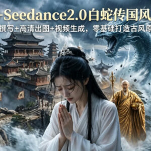 ChatGPT+Seedance2.0制作白蛇传国风AI短片 零基础实操全教程-雨叶虚拟资源网
