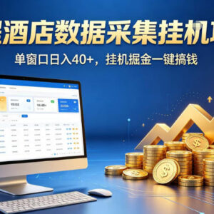 携程酒店全自动浏览掘金项目揭秘 稳定可矩阵单窗口收益40+-雨叶虚拟资源网