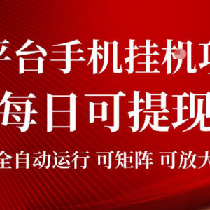 2026可操作全平台手机挂机赚金币项目操作及收益详情介绍-雨叶虚拟资源网