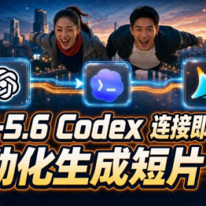GPT-5.6 Codex连接即梦教程 AI短片自动生成全流程实测详解-雨叶虚拟资源网