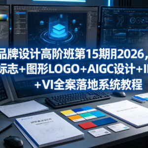 2026第15期品牌设计高阶班 含AIGC/LOGO/VI全案落地系统教程-雨叶虚拟资源网