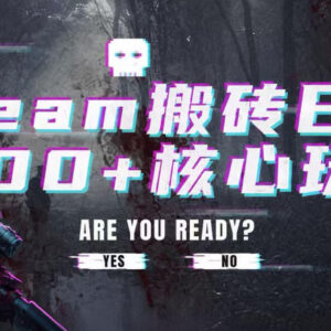 Steam搬砖副业项目全解析 低时间投入可长期操作收益稳定-雨叶虚拟资源网