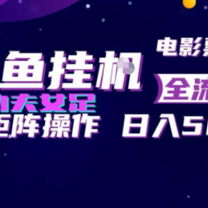 闲鱼售卖电影票自动操作全流程 可矩阵运营的低门槛副业玩法-雨叶虚拟资源网