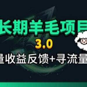 长期可做小程序订阅3.0羊毛项目 短时间操作单号可获30-50元收益-雨叶虚拟资源网