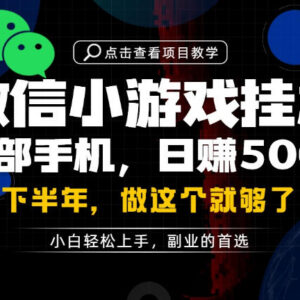 正规可落地手机副业实操教程 单设备每日十余分钟可获稳定收益-雨叶虚拟资源网