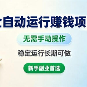 全自动游戏搬砖赚钱项目详解 新手可做的长期稳定副业选择-雨叶虚拟资源网