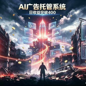 AI智能广告全自动化运行项目详解 零基础新手可快速上手-雨叶虚拟资源网