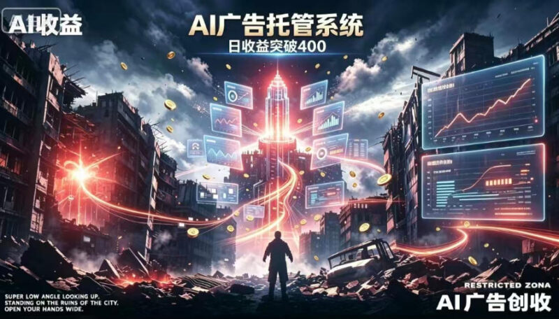 AI智能广告全自动化运行项目详解 零基础新手可快速上手