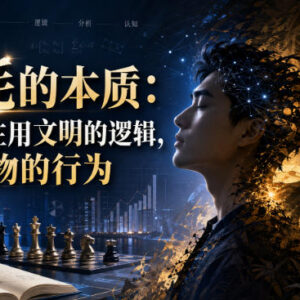 内耗产生的核心原因解析：不要用文明逻辑解读人性底层行为-雨叶虚拟资源网