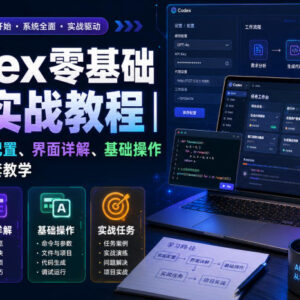 Codex零基础入门实战教程 新手从安装配置到实操全流程教学-雨叶虚拟资源网