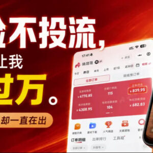 无需露脸不投流不剪辑 低门槛可复制不露脸直播带货玩法解析-雨叶虚拟资源网