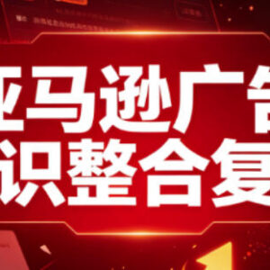 亚马逊广告全阶段进阶知识复盘 新手到成熟卖家实操指南-雨叶虚拟资源网