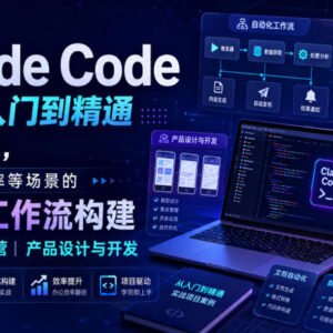 Claude Code小白入门到精通系列课 零基础学多场景自动化工作流搭建-雨叶虚拟资源网