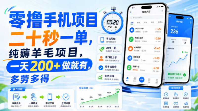 美团酒店推广零撸薅羊毛项目介绍 20秒一单无门槛多劳多得
