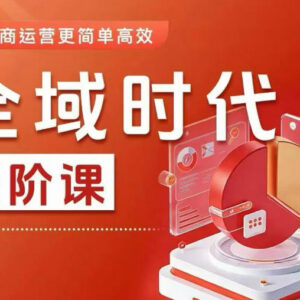 全域电商运营进阶实操课 投放起号投产提升全流程教学-雨叶虚拟资源网