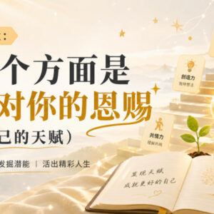 如何挖掘自身隐藏天赋 你嫌弃的特质或许是上天给的恩赐-雨叶虚拟资源网