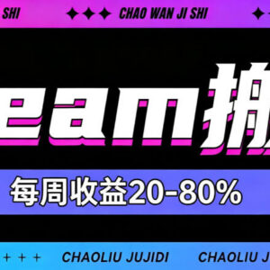 Steam饰品搬砖项目怎么玩?低耗时稳定盈利玩法全解析-雨叶虚拟资源网