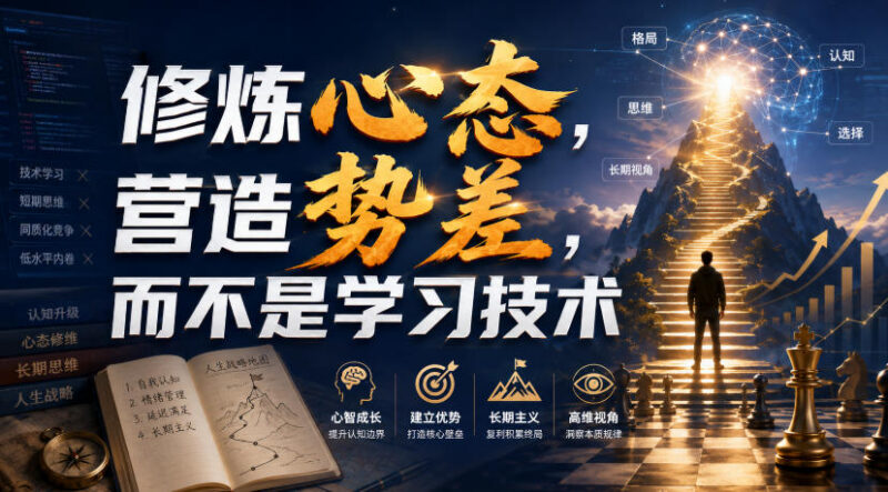 付费情感干货分享:与异性相处修炼心态营造势差比学技术重要
