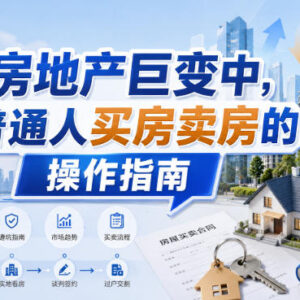 2025-2026房地产巨变期普通人买房卖房实用操作指南上下篇合集-雨叶虚拟资源网