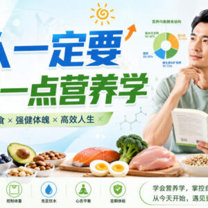 成年男性要学的基础营养学常识 入门营养学干货内容分享-雨叶虚拟资源网