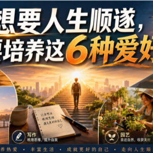 公众号付费文章干货 想要人生顺遂可培养的6种爱好盘点-雨叶虚拟资源网