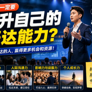 为什么要提升自身表达能力 付费文章解析表达力核心价值-雨叶虚拟资源网