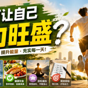如何让自己精力旺盛?成年人精力管理的常见误区与核心逻辑-雨叶虚拟资源网