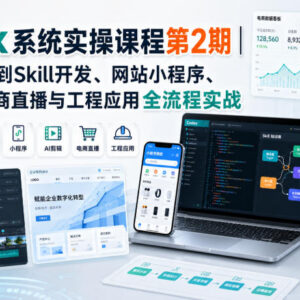 Codex系统实操课程第2期 从安装入门到全场景落地全流程实战-雨叶虚拟资源网