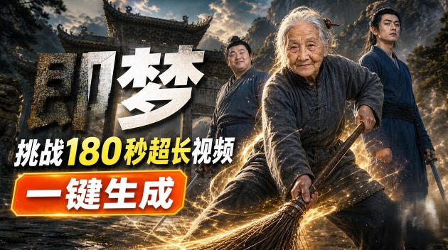 即梦AI180秒超长视频生成方法 3分钟短片完整制作流程详解
