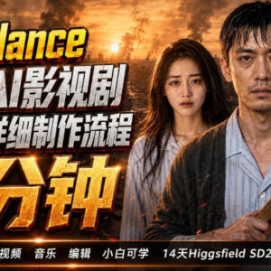 3分钟真人AI影视剧怎么做 SD2.0全流程实操教程零基础可上手-雨叶虚拟资源网