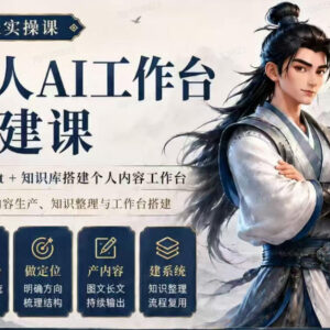 7天AI实操教程:用Agent+知识库搭建个人内容生产专属工作台-雨叶虚拟资源网