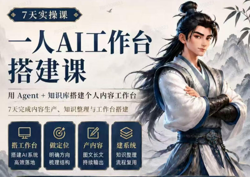 7天AI实操教程：用Agent+知识库搭建个人内容生产专属工作台